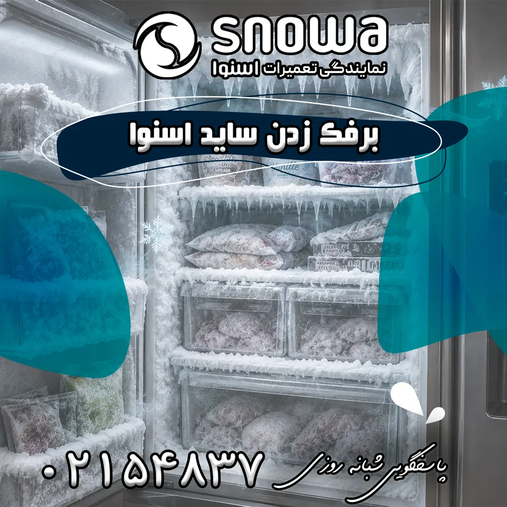 علت برفک زدن ساید اسنوا
