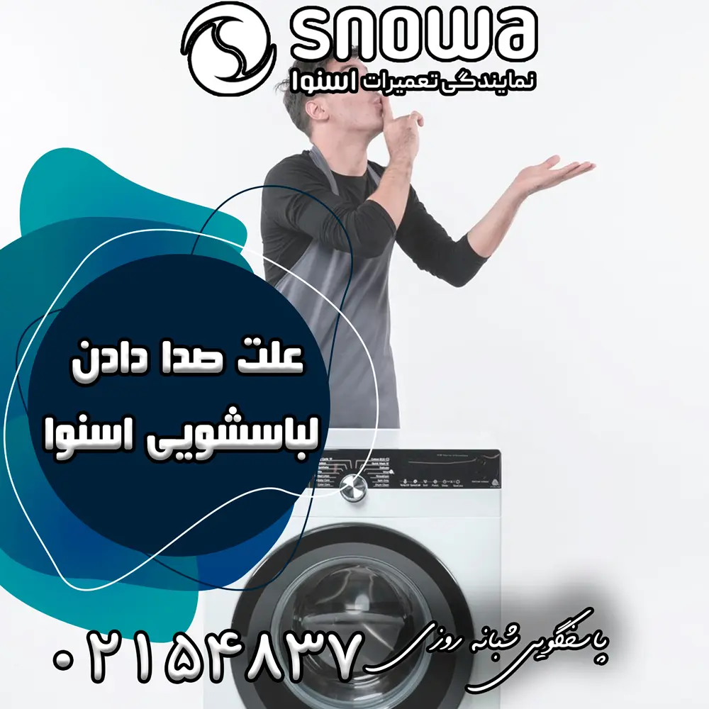 علت صدا دادن لباسشویی اسنوا 