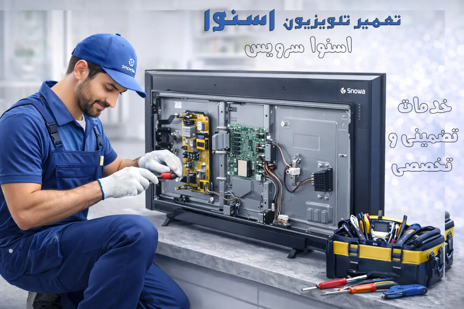 تعمیر تلویزیون اسنوا
